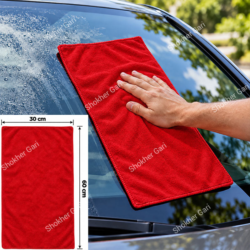 Car Microfiber Cleaning and Drying Towel 30×60cm