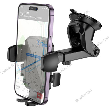 Car Hoco H65 Gamble Adjustable Suction Cup Mobile Holder