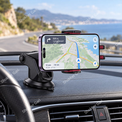 Car Hoco H65 Gamble Adjustable Suction Cup Mobile Holder