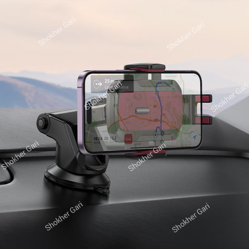 Car Hoco H65 Gamble Adjustable Suction Cup Mobile Holder