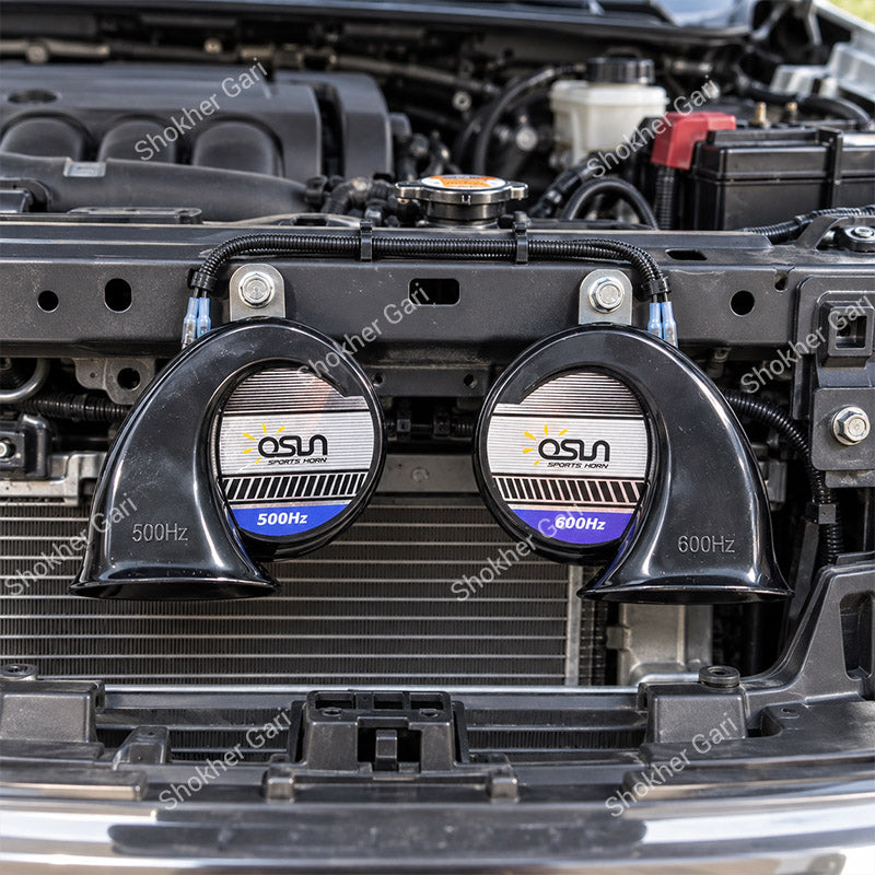 Car OSUN ODL163H 500Hz 600Hz Dual Tone Sports Horn – 12-Month Warranty