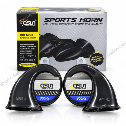 Car OSUN ODL163H 500Hz 600Hz Dual Tone Sports Horn – 12-Month Warranty