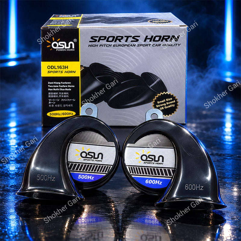 Car OSUN ODL163H 500Hz 600Hz Dual Tone Sports Horn – 12-Month Warranty