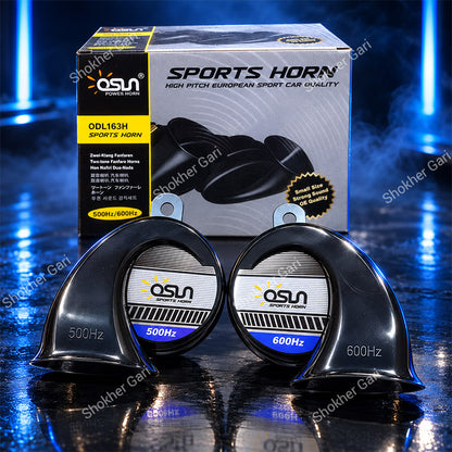 Car OSUN ODL163H 500Hz 600Hz Dual Tone Sports Horn – 12-Month Warranty