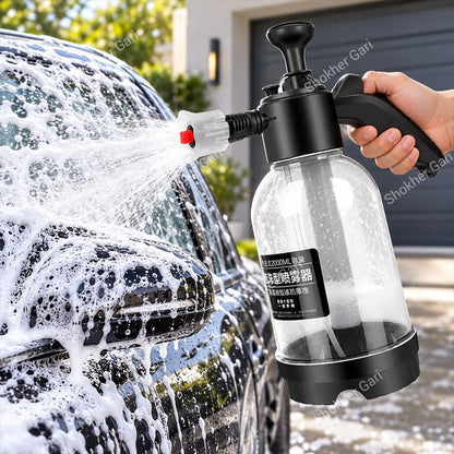 Car Wash Foam Cannon Manual Pressure Sprayer 2L