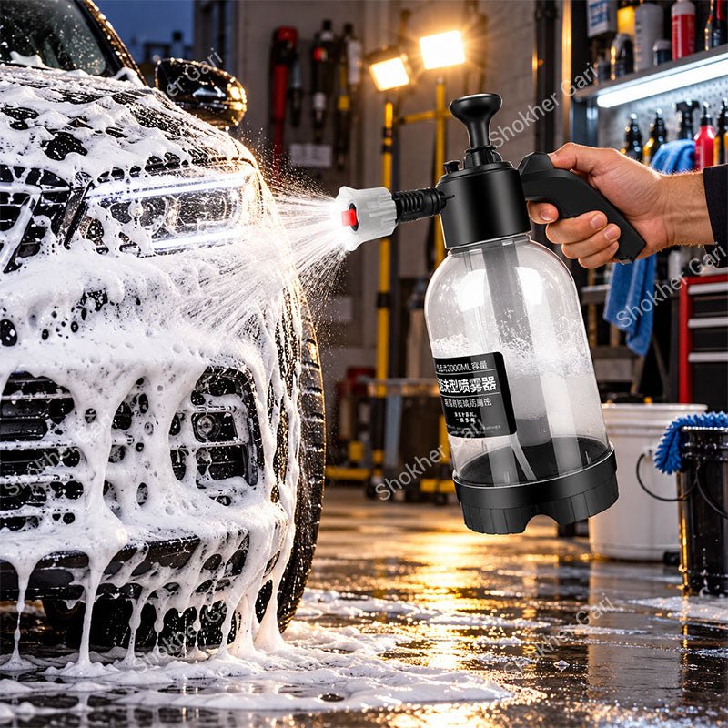 Car Wash Foam Cannon Manual Pressure Sprayer 2L