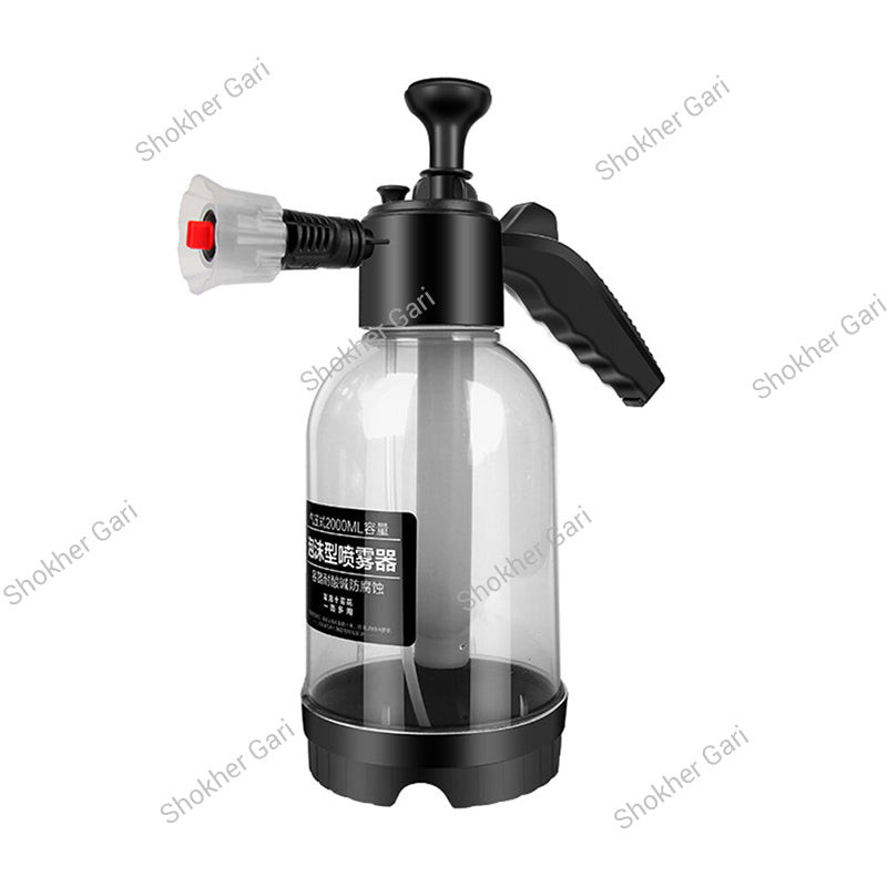 Car Wash Foam Cannon Manual Pressure Sprayer 2L