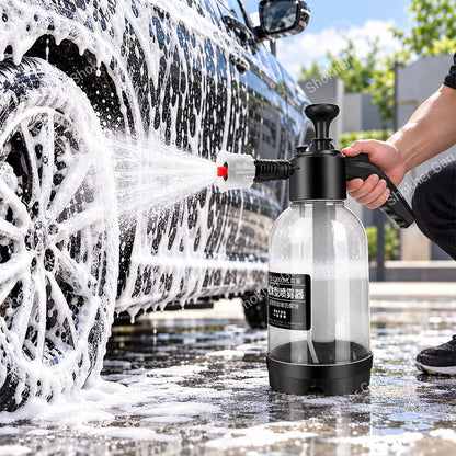 Car Wash Foam Cannon Manual Pressure Sprayer 2L
