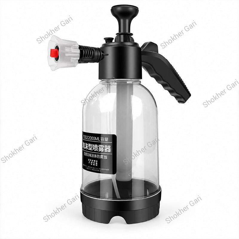 Car Wash Foam Cannon Manual Pressure Sprayer 2L