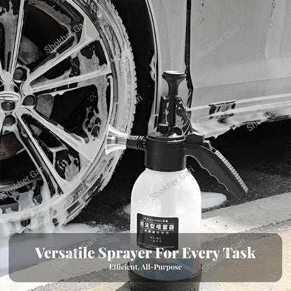 Car Wash Foam Cannon Manual Pressure Sprayer 2L