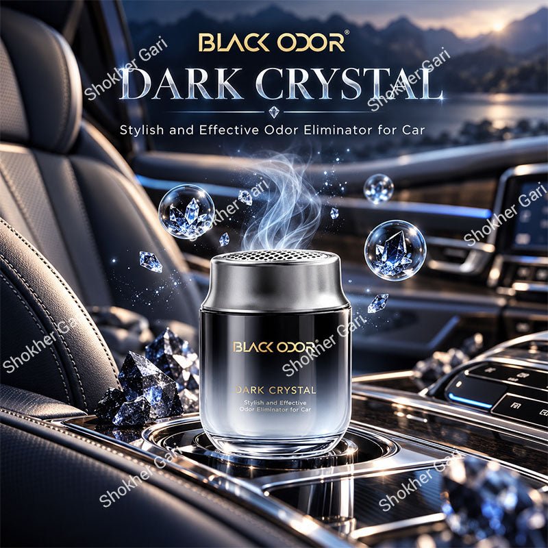 Car Black Odor Gel Perfume Premium Interior Air Freshener 120g