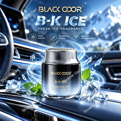 Car Black Odor Gel Perfume Premium Interior Air Freshener 120g