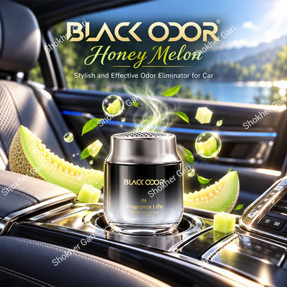 Car Black Odor Gel Perfume Premium Interior Air Freshener 120g