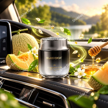 Car Black Odor Gel Perfume Premium Interior Air Freshener 120g