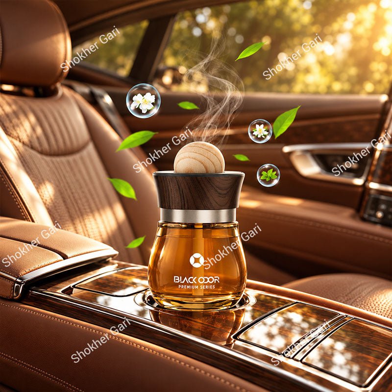 Car Black Odor BO-41 Premium Air Freshener Long Lasting Fragrance 120ml