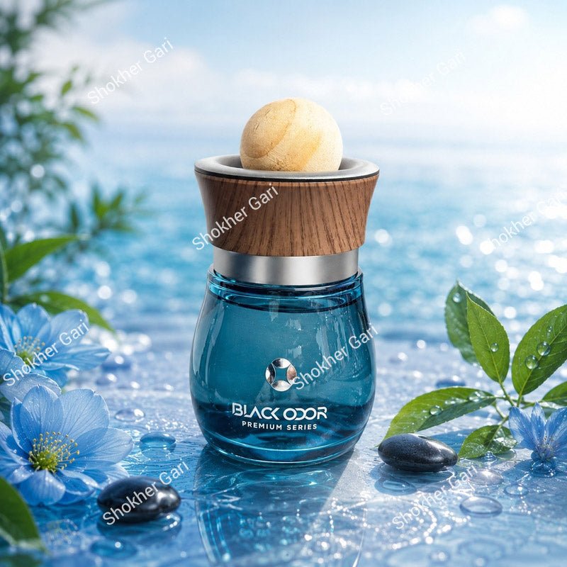 Car Black Odor BO-41 Premium Air Freshener Long Lasting Fragrance 120ml