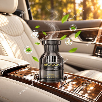 Car Black Odor Premium Reed Diffuser Perfume Air Freshener 60ml
