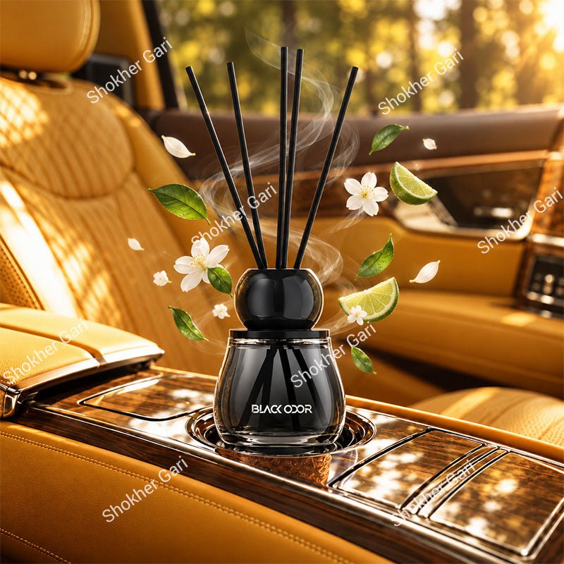 Car Black Odor BO-50 Reed Diffuser 120ml Long Lasting Perfume