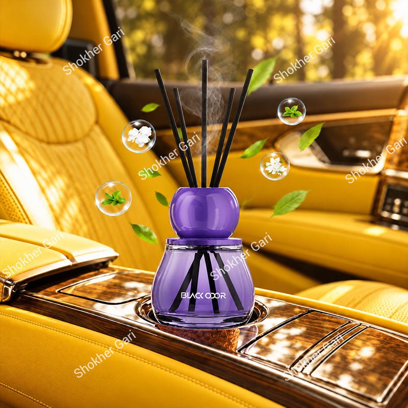 Car Black Odor BO-50 Reed Diffuser 120ml Long Lasting Perfume