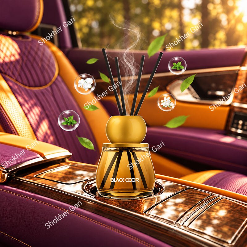 Car Black Odor BO-50 Reed Diffuser 120ml Long Lasting Perfume