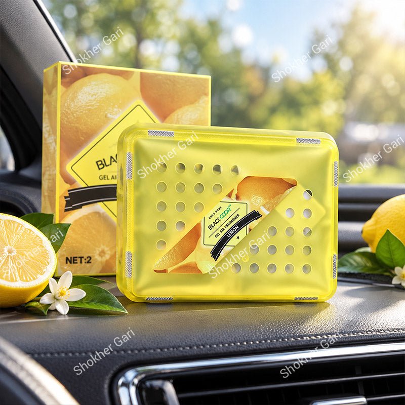 Car Black Odor Gel Air Freshener 230g – Long Lasting Premium Fragrance