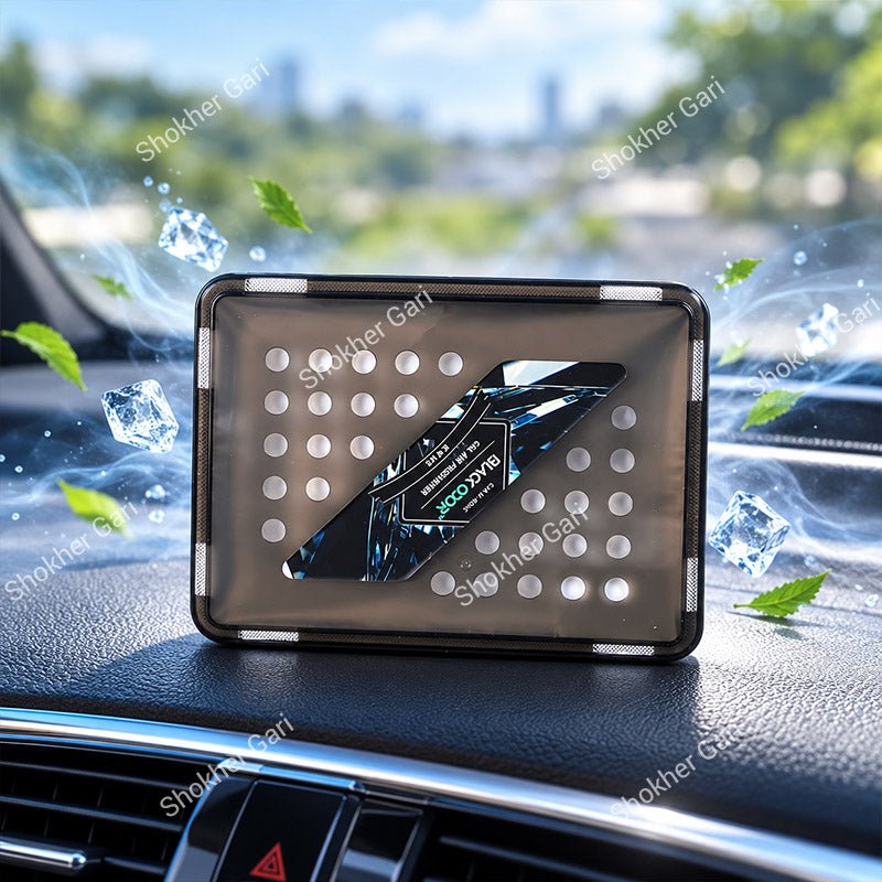 Car Black Odor Gel Air Freshener 230g – Long Lasting Premium Fragrance