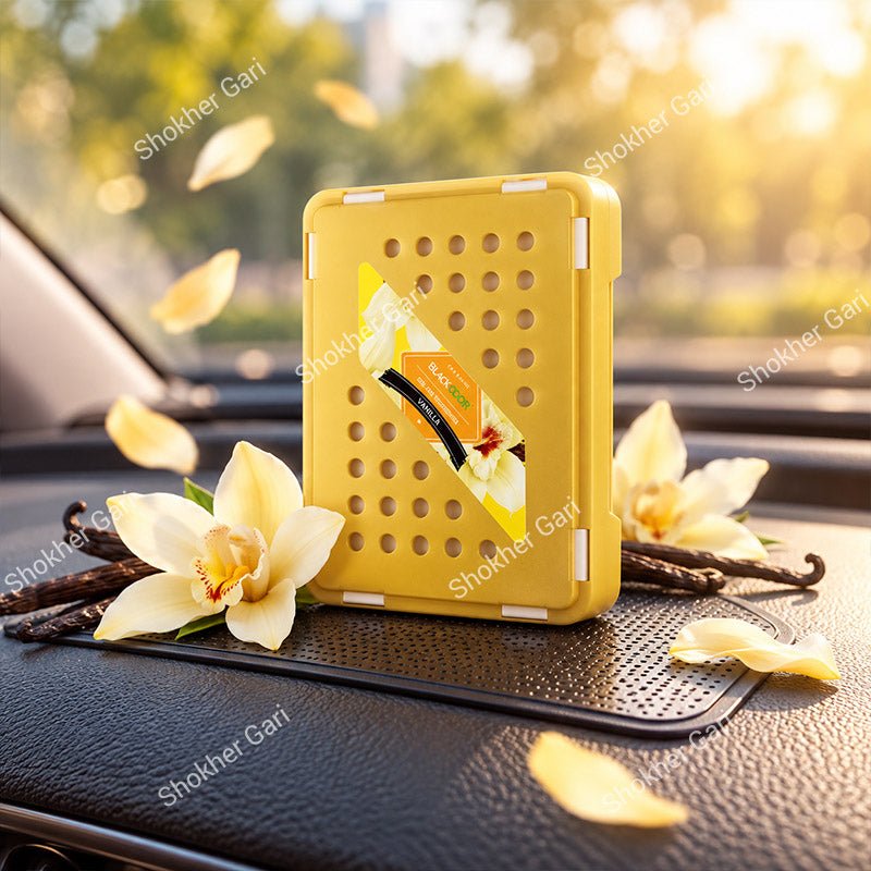 Car Black Odor Gel Air Freshener 230g – Long Lasting Premium Fragrance
