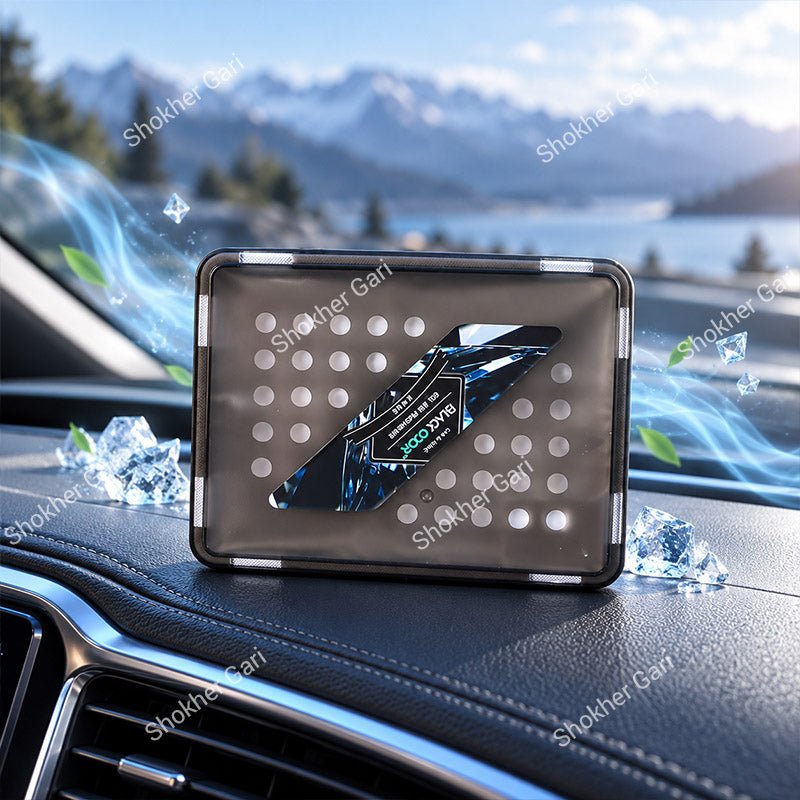 Car Black Odor Gel Air Freshener 230g – Long Lasting Premium Fragrance
