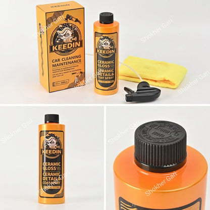 Car Keedin KD-032 Ceramic Gloss Spray 500ml – Paint Shine & Protection