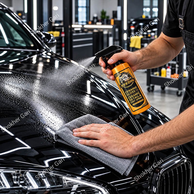 Car Keedin KD-032 Ceramic Gloss Spray 500ml – Paint Shine & Protection