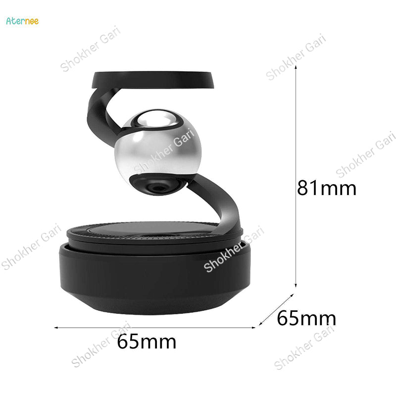 Car Solar Star Ring Dashboard Ornament Premium Interior Showpiece