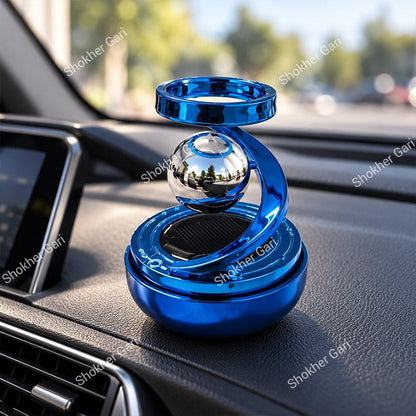 Car Solar Star Ring Dashboard Ornament Premium Interior Showpiece