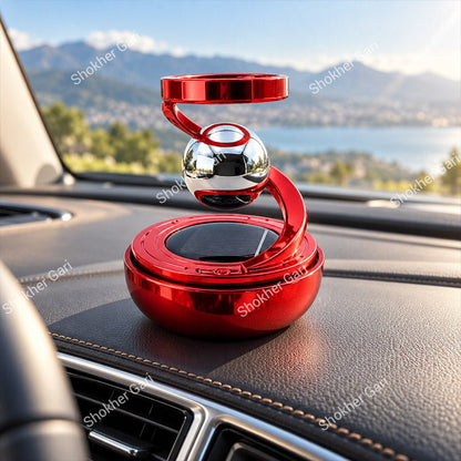 Car Solar Star Ring Dashboard Ornament Premium Interior Showpiece
