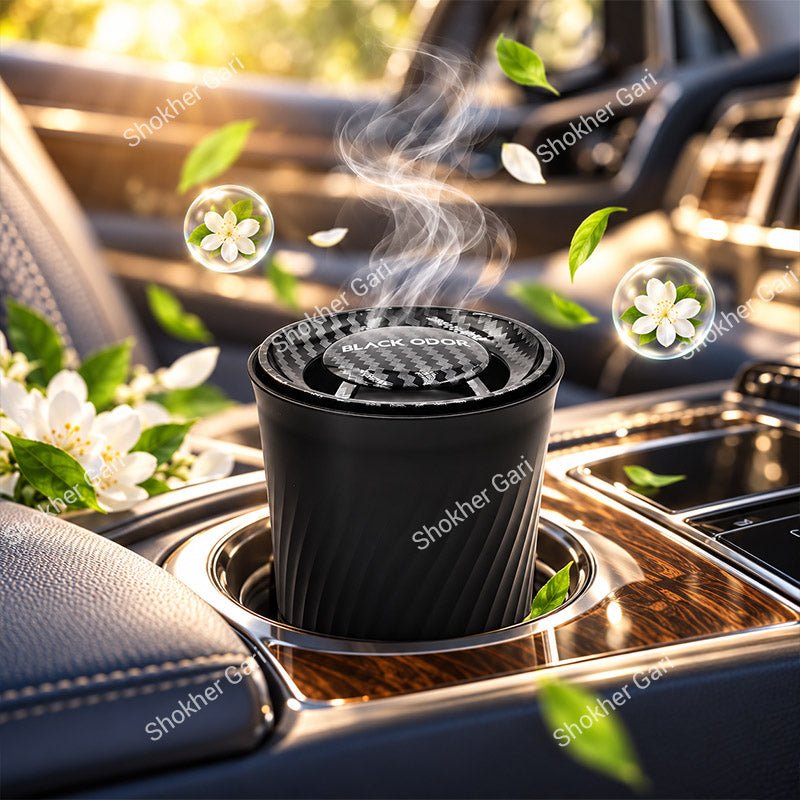Car Black Odor Cologne Air Freshener 70g Premium Long Lasting Scent