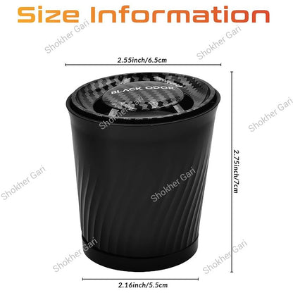 Car Black Odor Cologne Air Freshener 70g Premium Long Lasting Scent