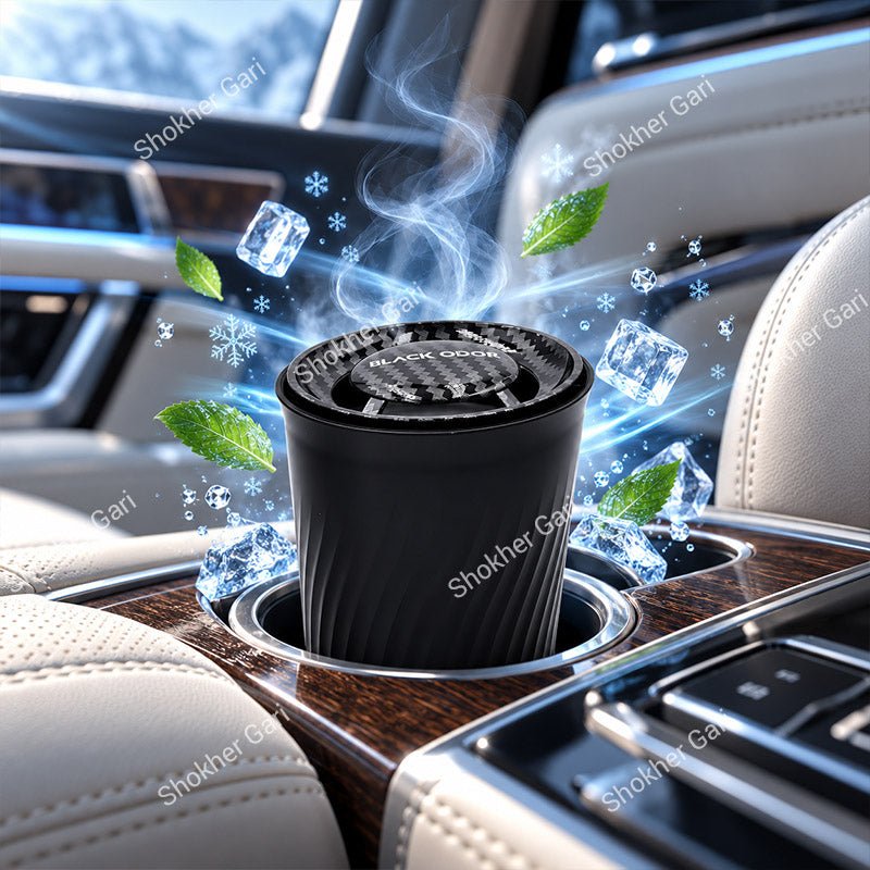 Car Black Odor Cologne Air Freshener 70g Premium Long Lasting Scent