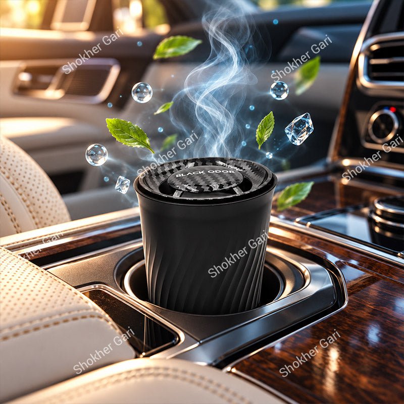 Car Black Odor Cologne Air Freshener 70g Premium Long Lasting Scent