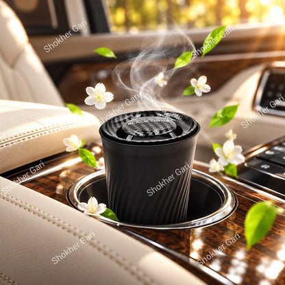 Car Black Odor Cologne Air Freshener 70g Premium Long Lasting Scent