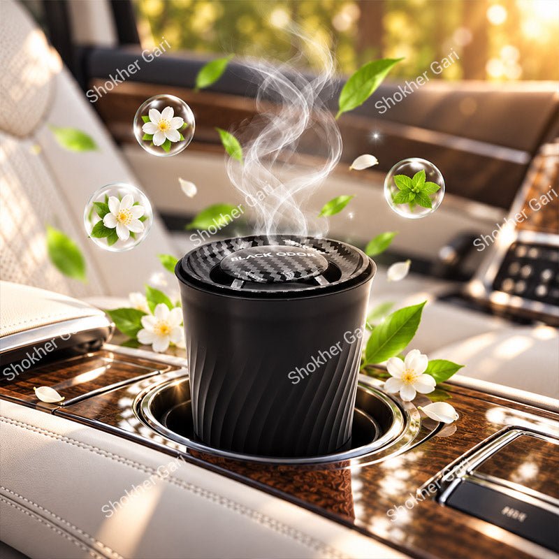 Car Black Odor Cologne Air Freshener 70g Premium Long Lasting Scent