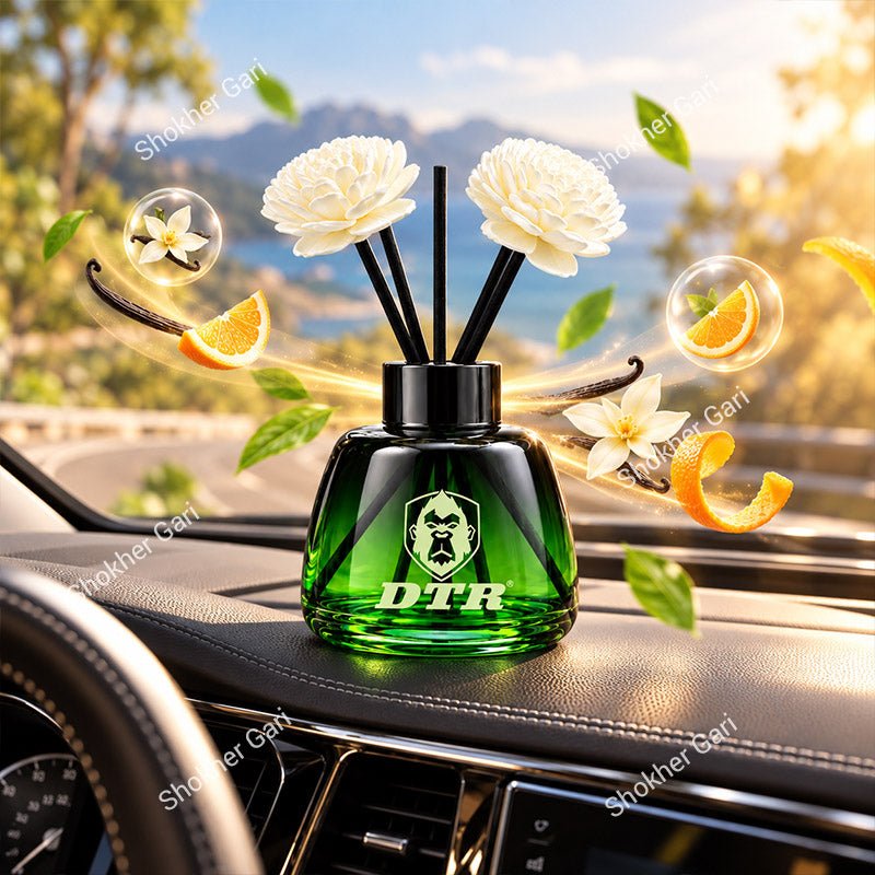 Car DTR Flower Reed Perfume 110ml Premium Car Fragrance