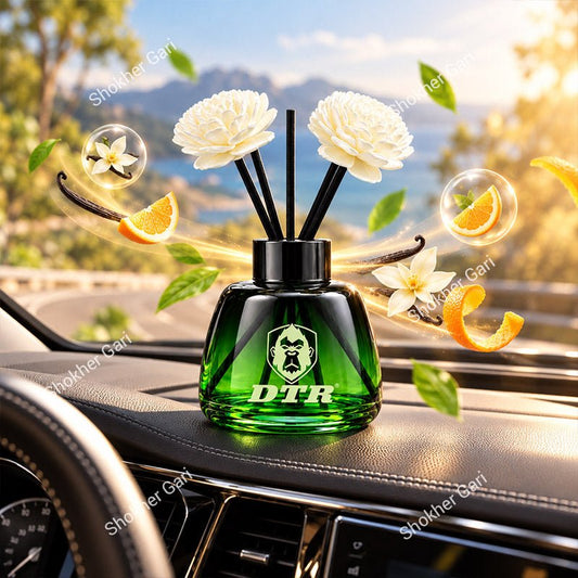 Car DTR Flower Reed Perfume 110ml Premium Car Fragrance
