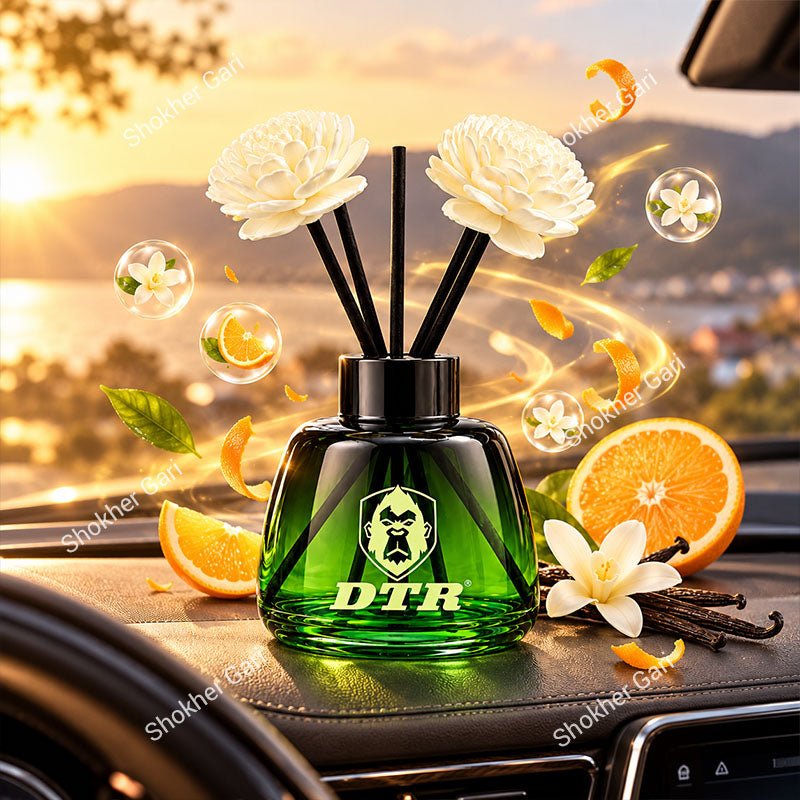 Car DTR Flower Reed Perfume 110ml Premium Car Fragrance