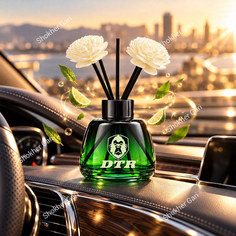 Car DTR Flower Reed Perfume 110ml Premium Car Fragrance