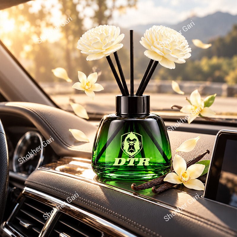 Car DTR Flower Reed Perfume 110ml Premium Car Fragrance