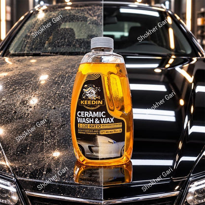 Car Keedin Ceramic Wash & Wax Hydrophobic Shampoo