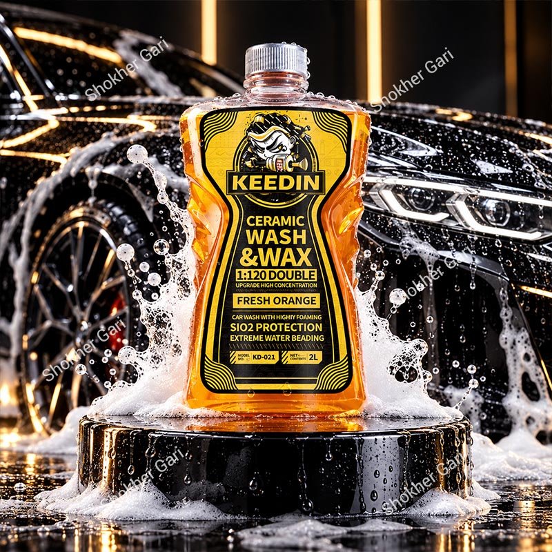 Car Keedin Ceramic Wash & Wax Hydrophobic Shampoo