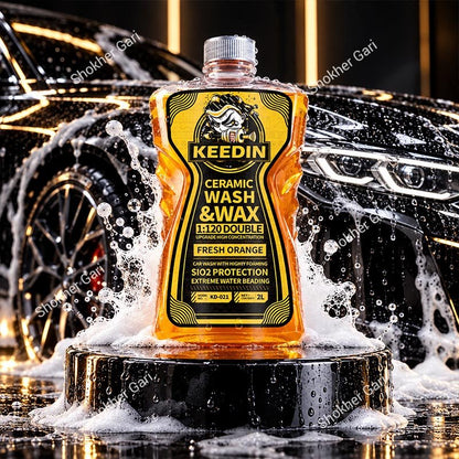 Car Keedin Ceramic Wash & Wax Hydrophobic Shampoo