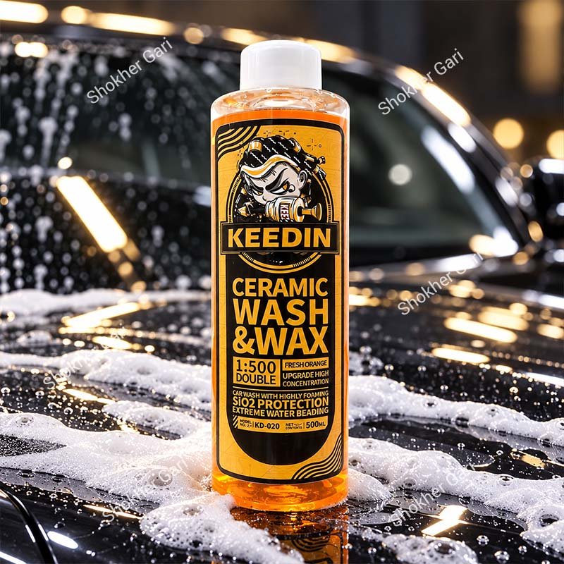 Car Keedin Ceramic Wash & Wax Hydrophobic Shampoo