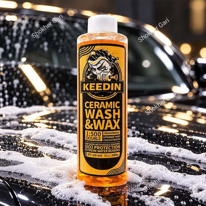 Car Keedin Ceramic Wash & Wax Hydrophobic Shampoo