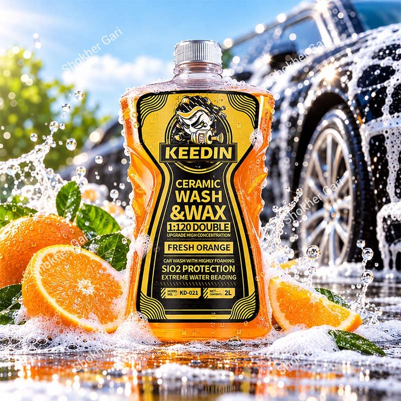 Car Keedin Ceramic Wash & Wax Hydrophobic Shampoo